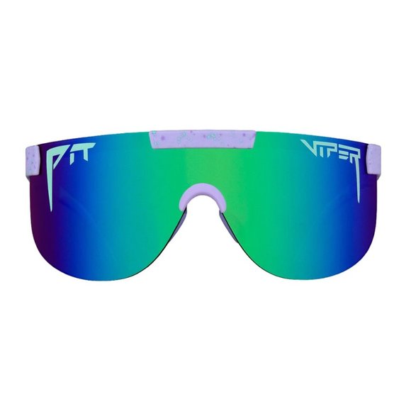 Pit Viper Mirrored Sunglasses Blocks 100% UVA & UVB Beach Volleyball Softball - Picture 5 of 12